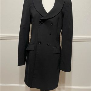 Express lightweight black fitted jacket